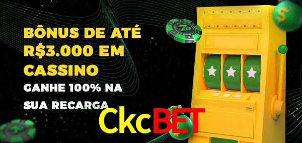 Ckcbet melhor bônus de depósito