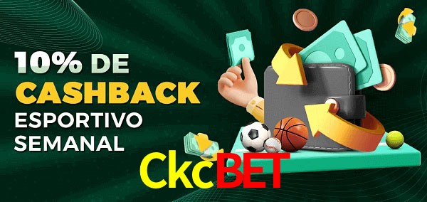 10% de bônus de cashback na Ckcbet